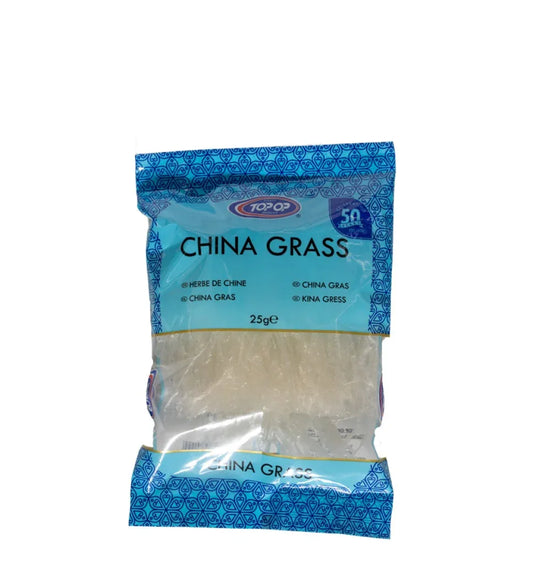 TOP OP CHINA GRASS -AGAR AGAR 100G - Kashmir Watan Foodstores