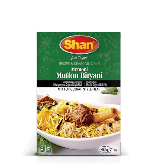SHAN MEMONI MUTTON BIRYANI 60G - Kashmir Watan Foodstores