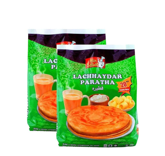 MON SALWA LACHA PARATHA 20PC - Kashmir Watan Foodstores