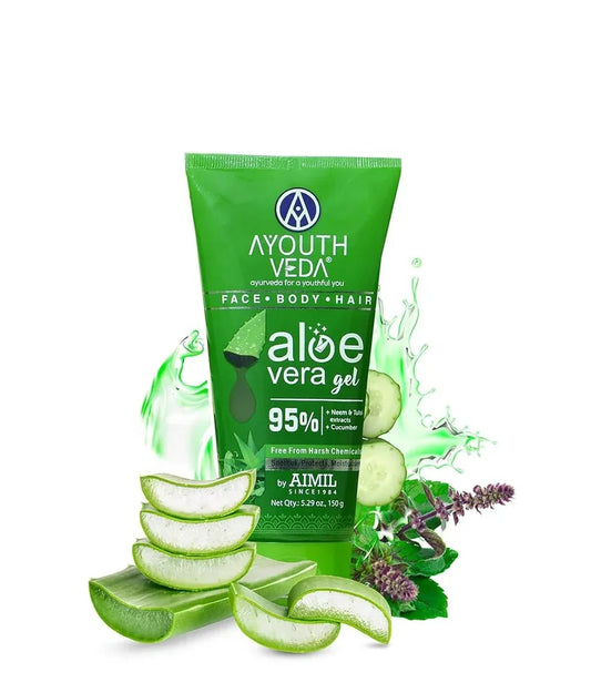 ALOE VERA GEL 150G (AYOUTHVEDA) - Kashmir Watan Foodstores
