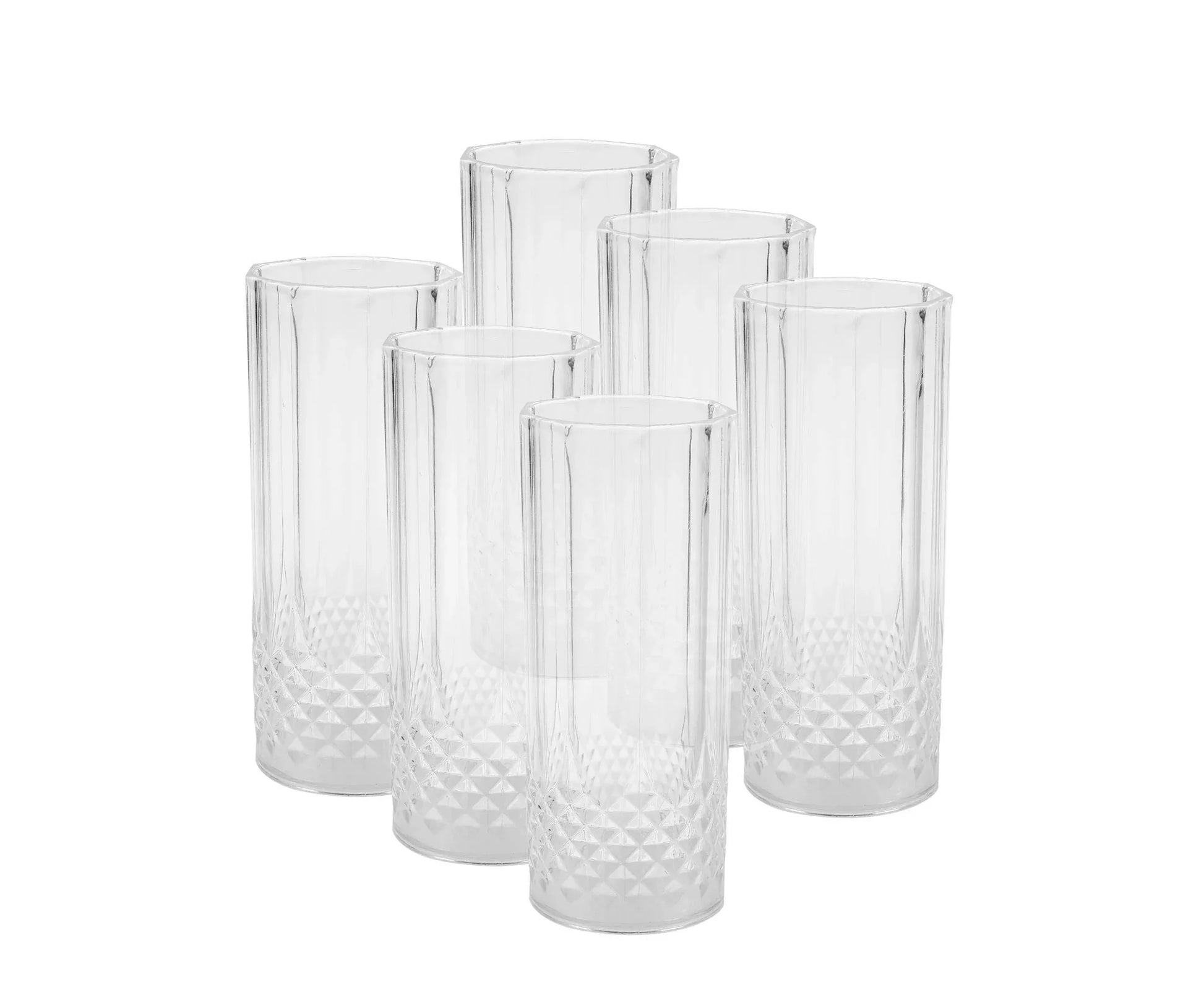 FREZA TUNBLERS GLASS 6-PCS - Kashmir Watan Foodstores