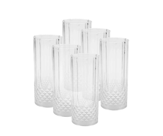 FREZA TUNBLERS GLASS 6-PCS - Kashmir Watan Foodstores