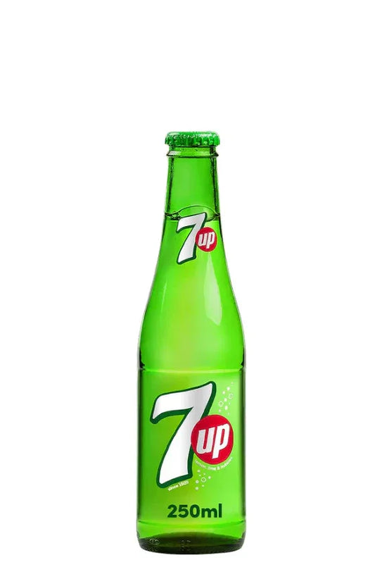 7UP GLASS BOTTLE 250ML - Kashmir Watan Foodstores