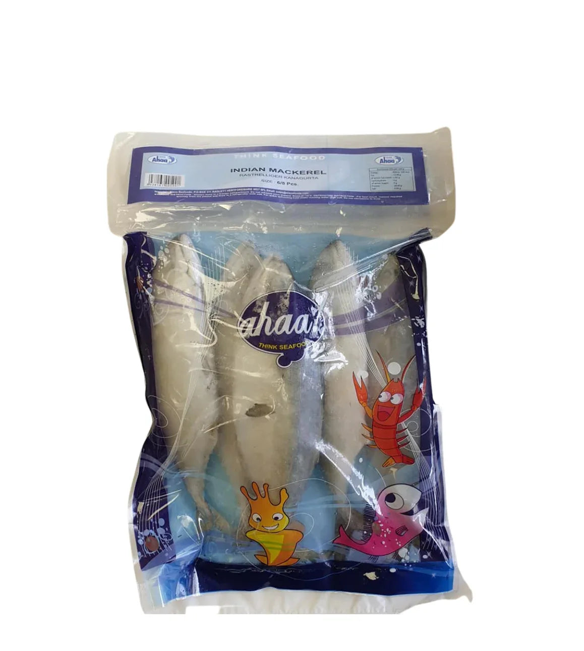 AAHA INDIAN MACKEREL 6/8 FISH 1KG - Kashmir Watan Foodstores