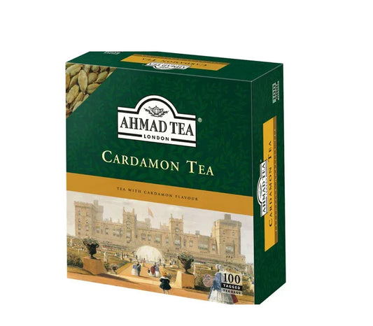 AHMAD CARDMOM TEA 100 BAGS 1957 - Kashmir Watan Foodstores