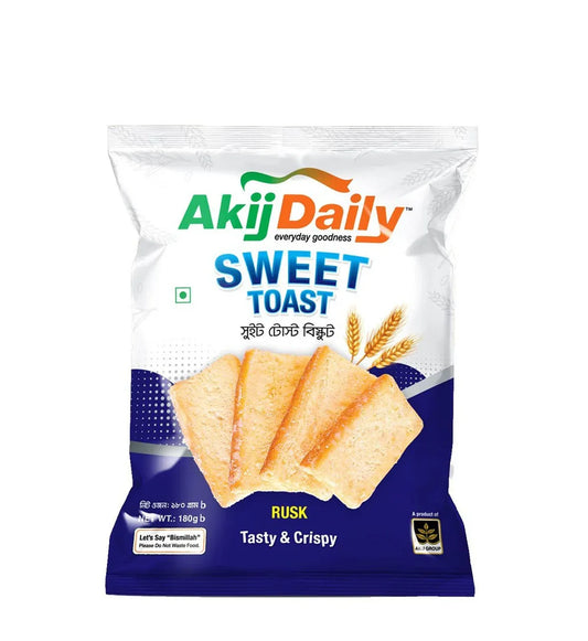 AKIJ DAILY SWEET TOAST 350G - Kashmir Watan Foodstores