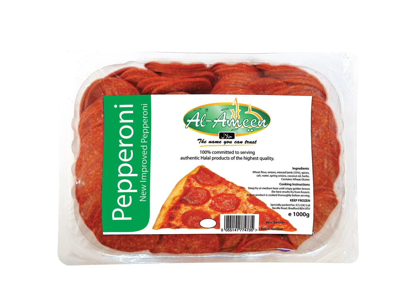 AL AMEEN PEPPERONI 1KG - Kashmir Watan Foodstores