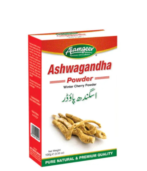 ALAMGEER ASHWAGHANDA POWDER 100G - Kashmir Watan Foodstores