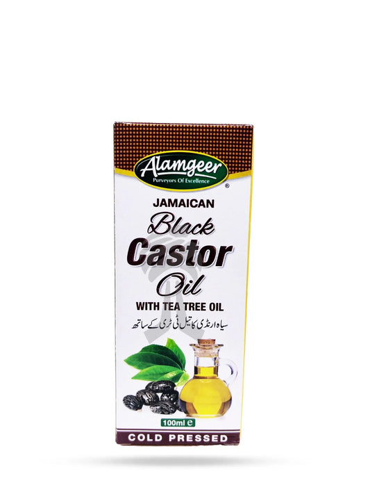 ALAMGEER CASTOR OIL /TEA TREE OIL 100ml - Kashmir Watan Foodstores