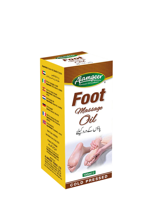 ALAMGEER FOOTMASSAGE OIL 100ML - Kashmir Watan Foodstores