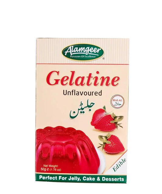 ALAMGEER GELATINE 50G - Kashmir Watan Foodstores