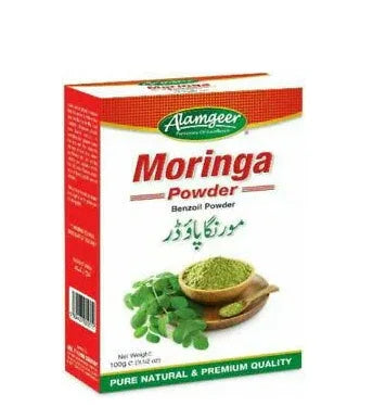 ALAMGEER MORINGA POWDER 100G - Kashmir Watan Foodstores