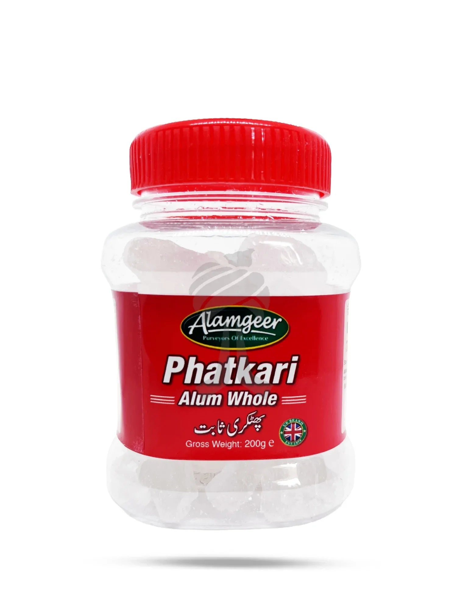 ALAMGEER PHATKARI ALUM WHOLE 200G - Kashmir Watan Foodstores