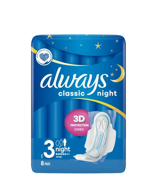 ALWAYS CLASSIC 8'S PADS NIGHT - Kashmir Watan Foodstores