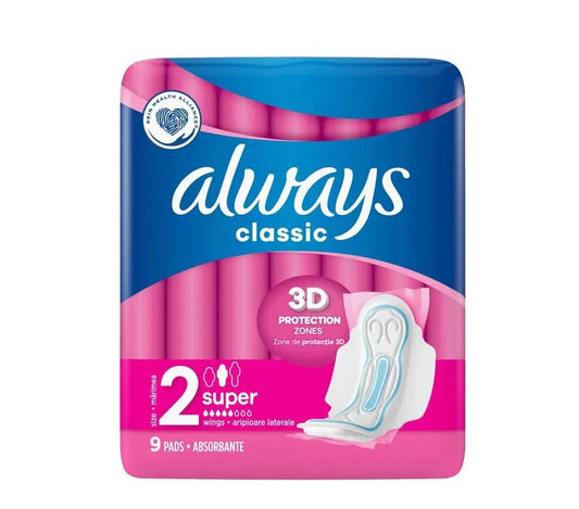 ALWAYS CLASSIC SUPER - 9'S SIZE 2 - Kashmir Watan Foodstores