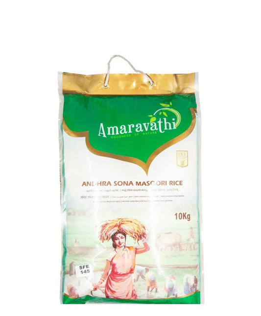 AMARAVATHI SONA MASOORI RICE 10KG PM£12.99 - Kashmir Watan Foodstores