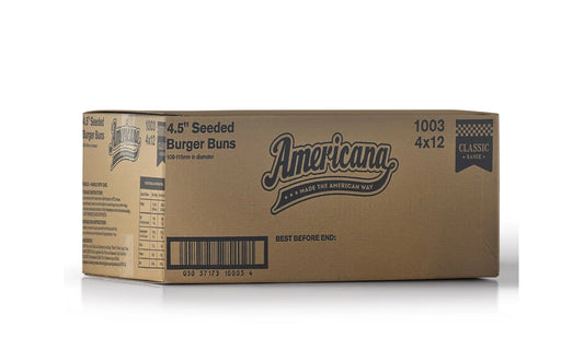 AMERICAN SEEDED BUNS BOX 5" - Kashmir Watan Foodstores