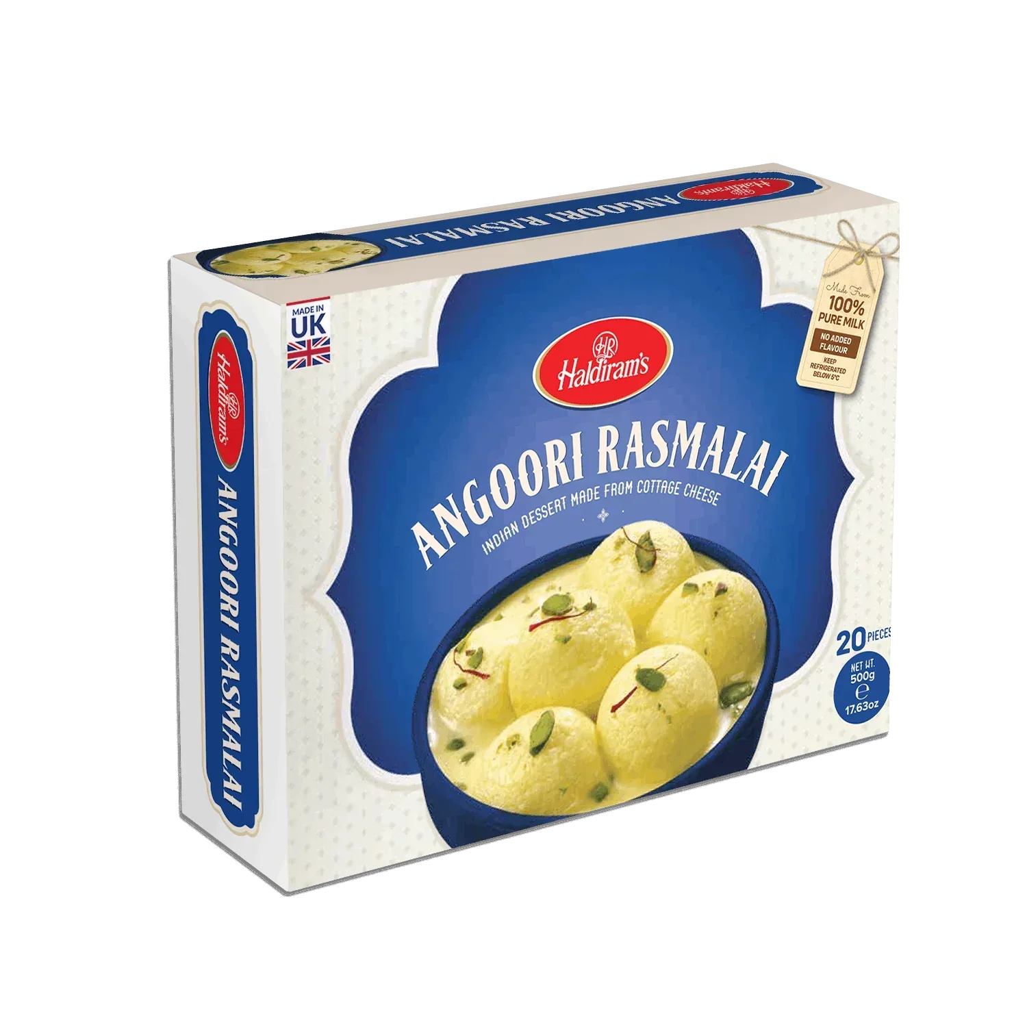 H/R ANGOORI RASMALAI 4PCS 500G - Kashmir Watan Foodstores