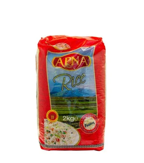 APNA LONG GRAIN RICE 2KG - Kashmir Watan Foodstores