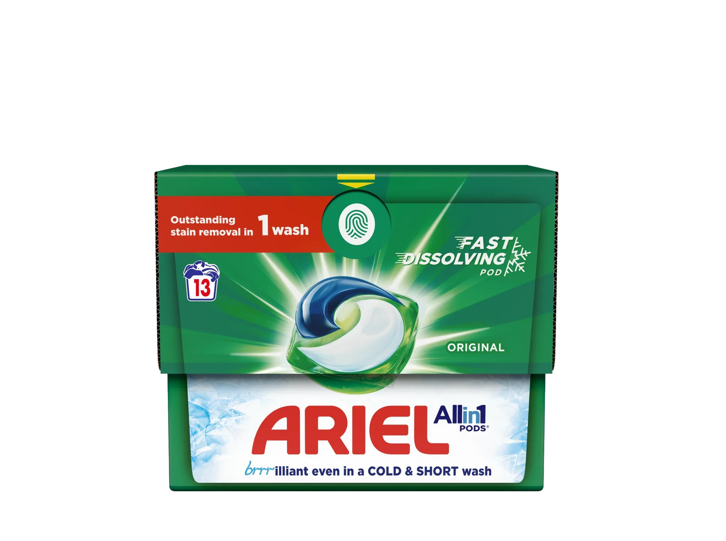 ARIEL PODS WASHING CAPSULES 13 WASH - Kashmir Watan Foodstores