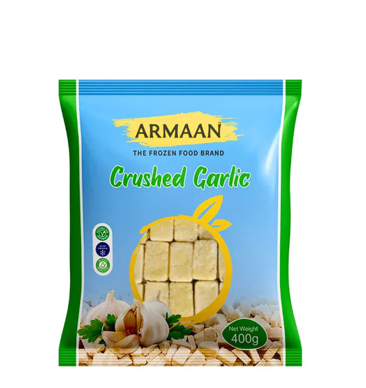 ARMAAN CRUSHED GARLIC 400G - Kashmir Watan Foodstores