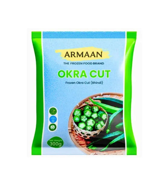ARMAAN OKRA CUT 900G - Kashmir Watan Foodstores