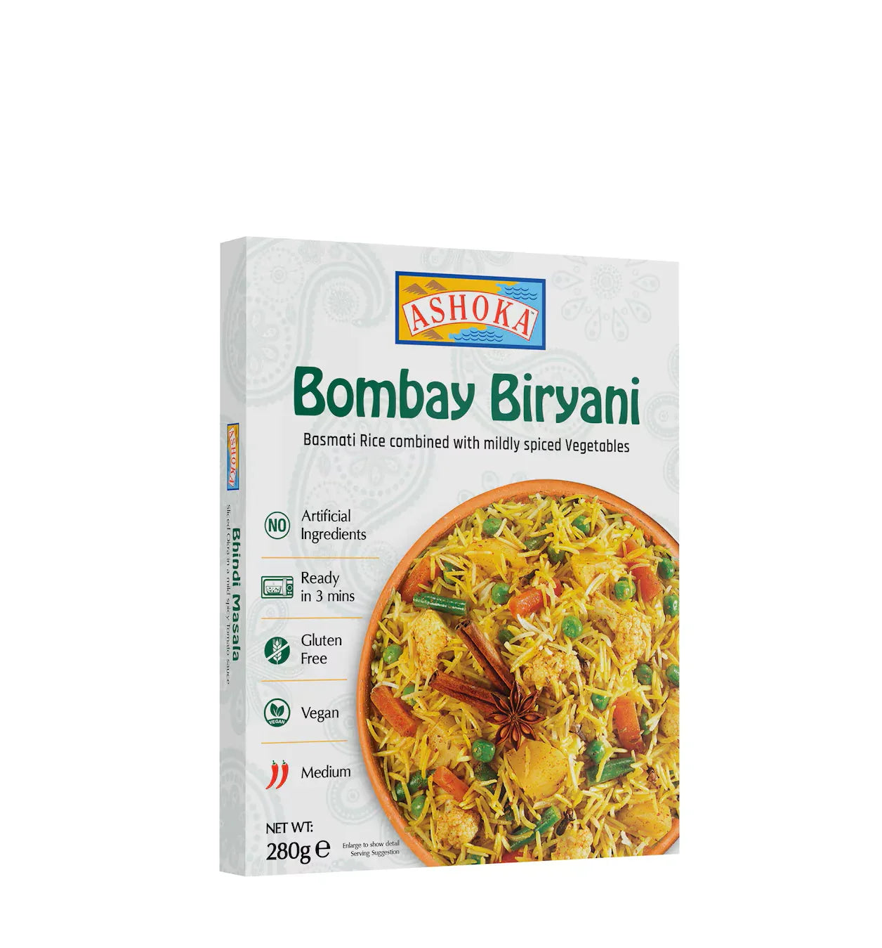 ASHOKA BOMBAY BIRYANI 280G - Kashmir Watan Foodstores