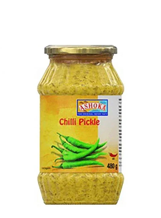 ASHOKA CHILLI PICKLE 480G - Kashmir Watan Foodstores