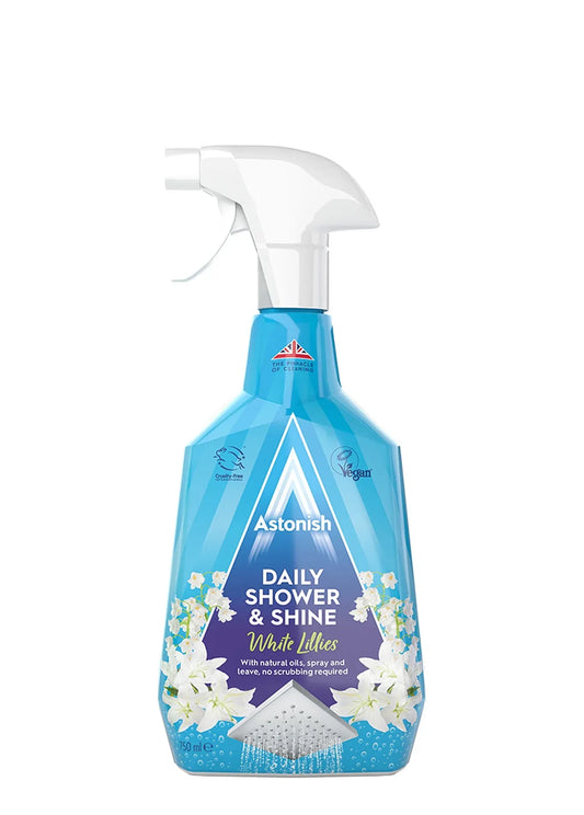 DAILY SHOWER SHINE WHITE LILIES 750ML (ASTONISH) - Kashmir Watan Foodstores