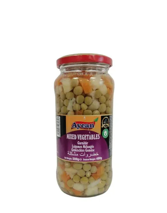 AYCAN TR MIX VEGETABLE 580G - Kashmir Watan Foodstores