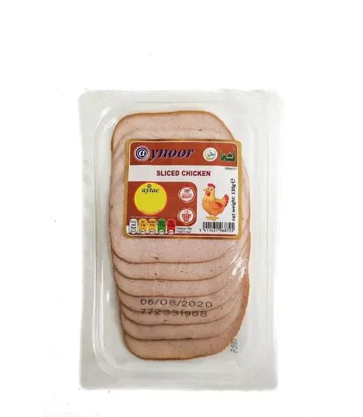 AYNOOR CHICKEN SLICED 130G - Kashmir Watan Foodstores