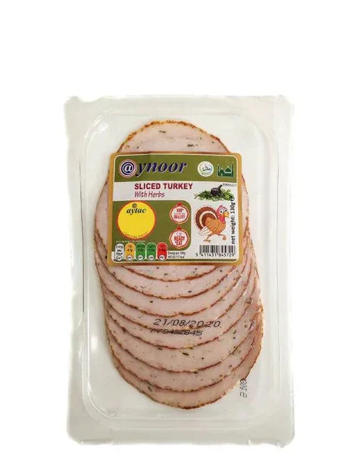 AYNOOR SLC TURKEY WITH HERBS 130G - Kashmir Watan Foodstores
