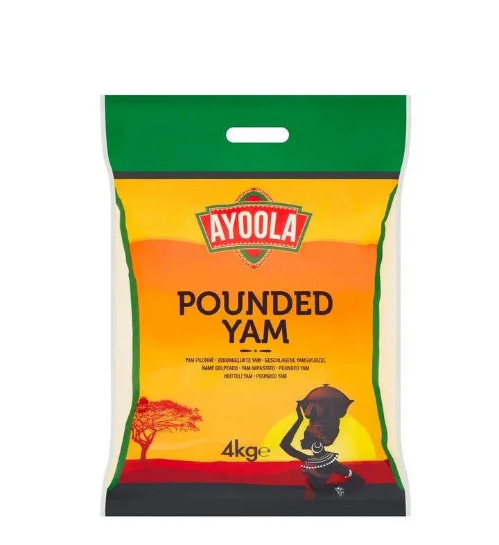 AYOOLA POUNDED YAM 4KG - Kashmir Watan Foodstores