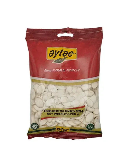 JUMBO UNSALTED PUMPKIN SEEDS 170G (AYTAC) - Kashmir Watan Foodstores