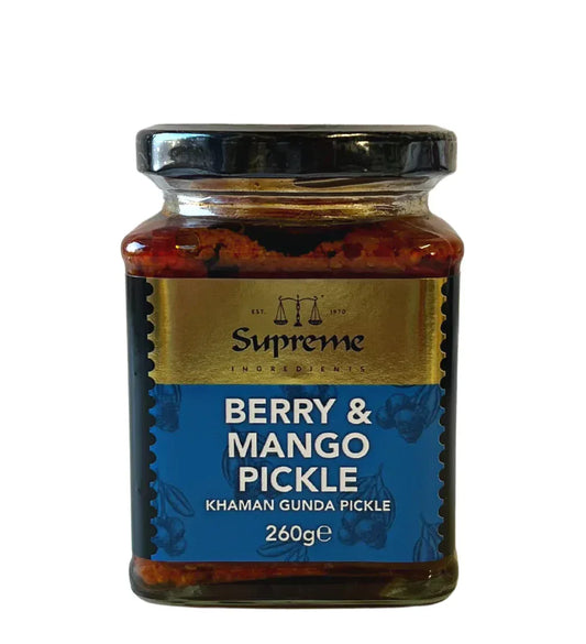 SQ BERRY & MANGO PICKLE 260g - Kashmir Watan Foodstores