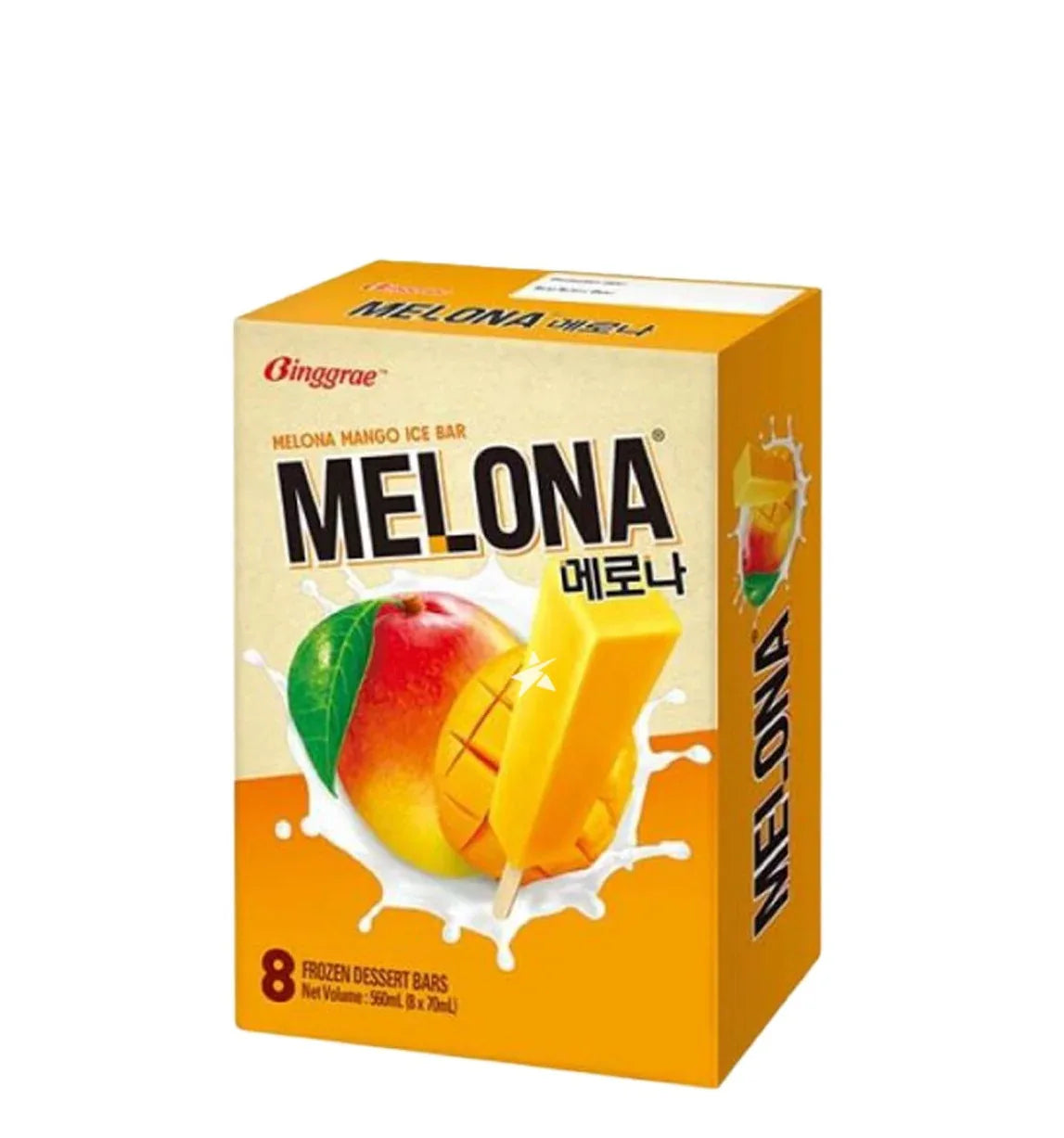 MELONA MANGO ICE BAR 8PK (BINGGRAE) - Kashmir Watan Foodstores