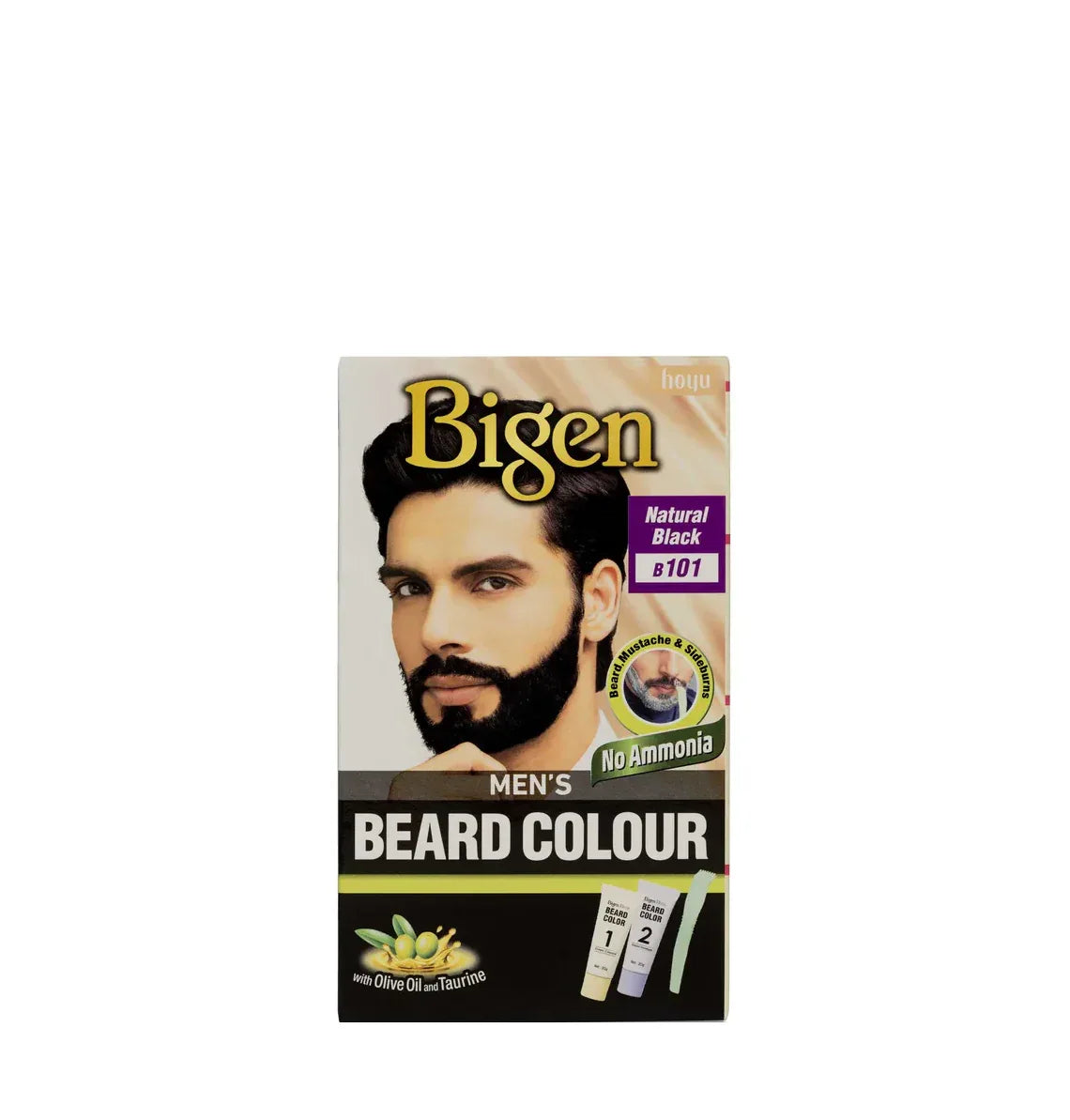 BIGEN BEARD COLOUR 101 N/BLACK 40G - Kashmir Watan Foodstores