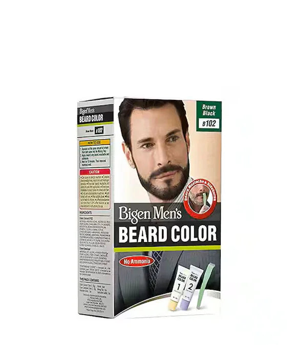 BIGEN BEARD COLOUR 102 BROWN BLACK 40G - Kashmir Watan Foodstores