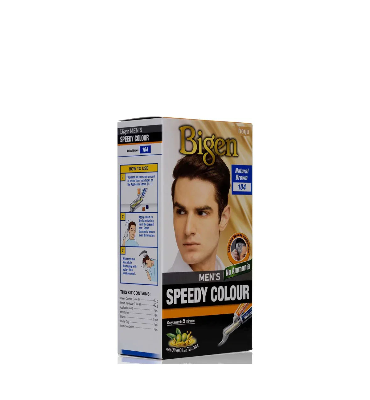 BIGEN BEARD COLOUR 104 N/BROWN 40G - Kashmir Watan Foodstores