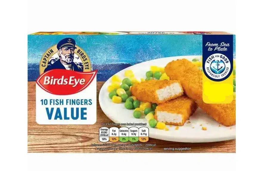 BIRDSEYE FISH FINGER 10PCS - Kashmir Watan Foodstores