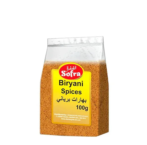 SOFRA BIRYANI SPICES 100G - Kashmir Watan Foodstores