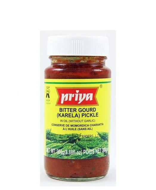 BITTER GOURD PICKLE 300G (PRIYA) - Kashmir Watan Foodstores