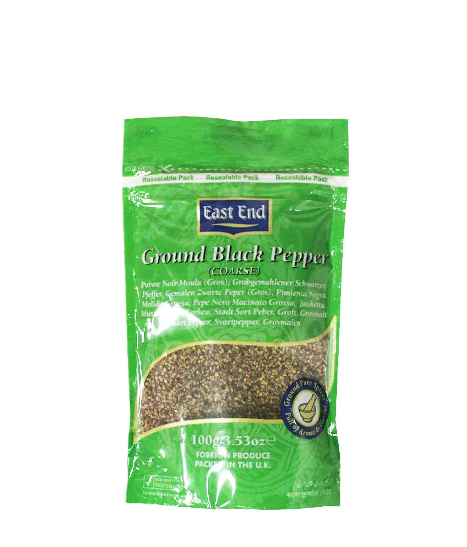 EE BLACK PEPPER COARSE 100G - Kashmir Watan Foodstores