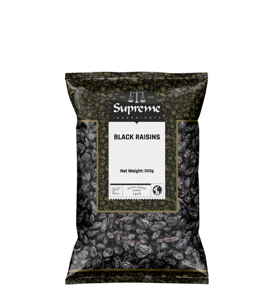 SQ BLACK RAISINS 300G - Kashmir Watan Foodstores