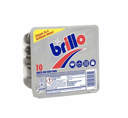 BRILLO SOAP PADS 10PK - Kashmir Watan Foodstores