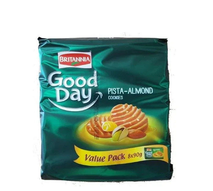 BRITANNIA G/D PISTACHIO-ALMOND COOKIES 648G PM£3.7 - Kashmir Watan Foodstores
