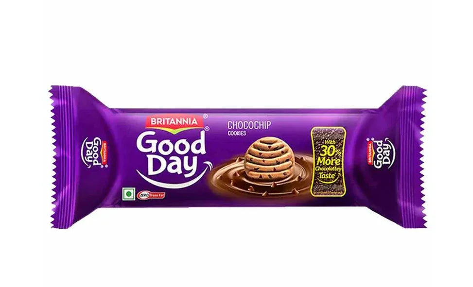 BRITANNIA G/DAY CHOCO CHIPS 120G PM75P - Kashmir Watan Foodstores
