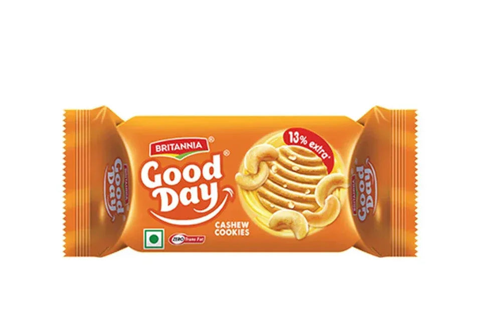 BRIT GOODDAY CASHEW COOKIES 72G - Kashmir Watan Foodstores