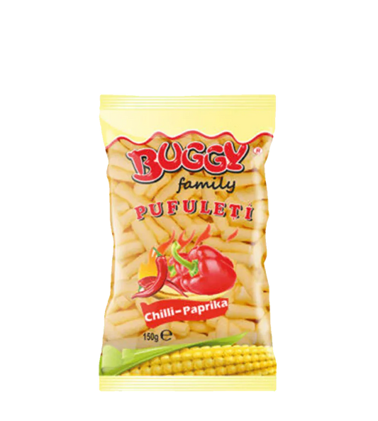 BUGGY FAMILY CORN CHILLI 150G - Kashmir Watan Foodstores