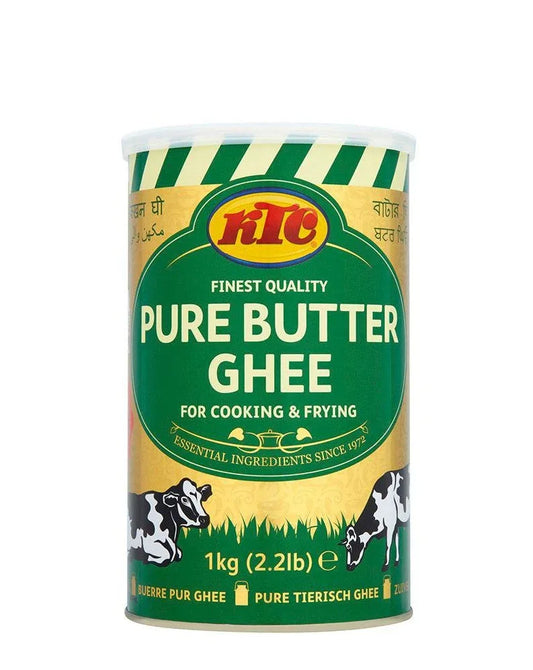 KTC BUTTER GHEE 1KG TIN - Kashmir Watan Foodstores